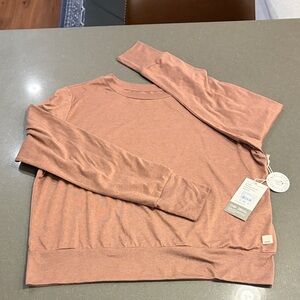 NWT Vuori Daydream Crew / Sedona Brown Heather / Size L